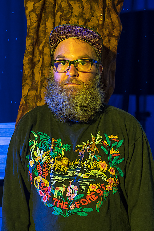 Patrick Elkins at the Dreamland Theater.