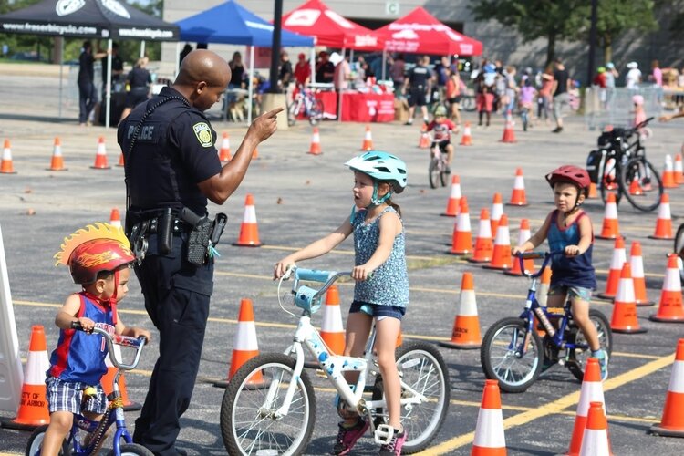 Last year's EMU Bike Rodeo.