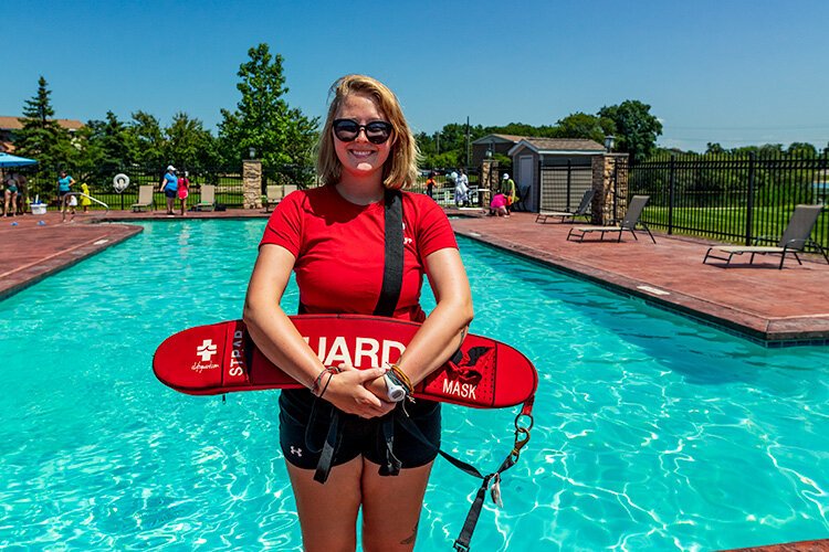 Y aquatics coordinator Kimberley Baetz.