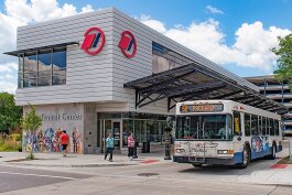 The Blake Transit Center in Ann Arbor.