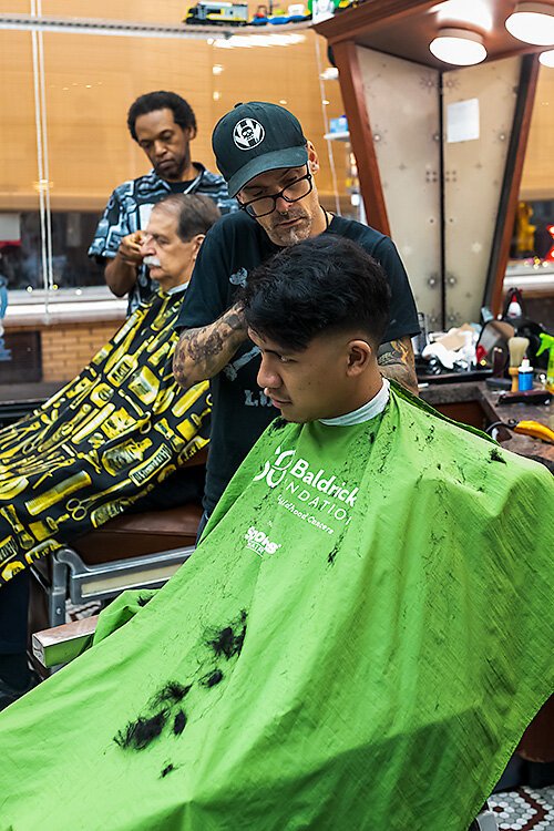 Arcade Barbers in Nickels Arcade.