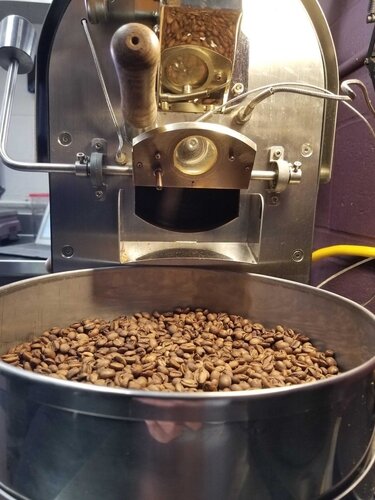 Cultivate's coffee roaster.