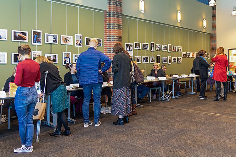 YpsiWrites at the Whittaker Road branch of the Ypsilanti District Library.