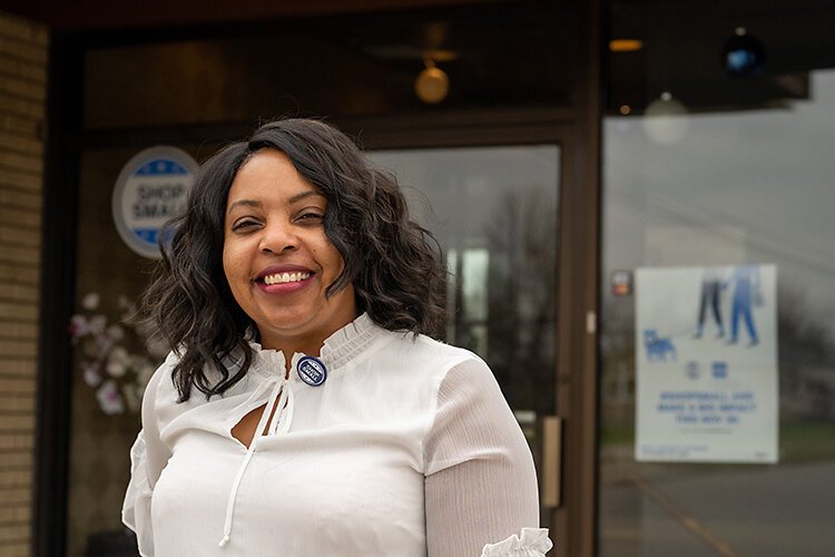 Joyful Treats Catering owner Khadija Wallace.