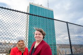 Theresa Leslie-Robinson and Jessica Letaw of Building Matters Ann Arbor.