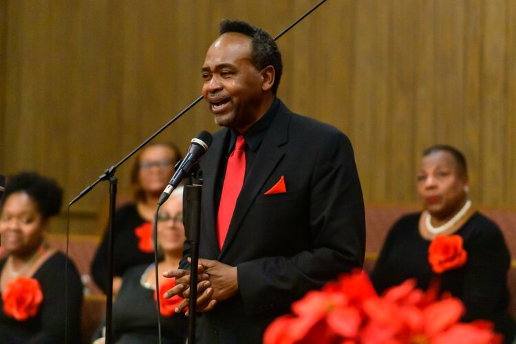 The Generations Choir at the Second Baptist Church Christmas Concert.