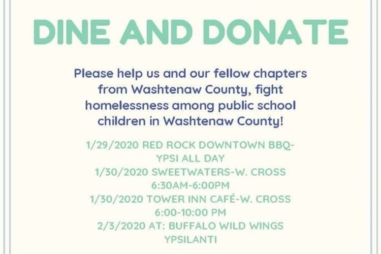 Dine and Donate abstract