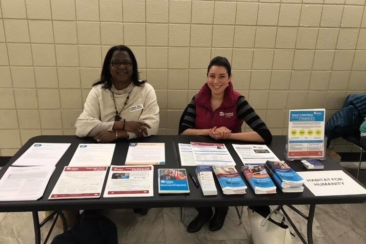 Habitat for Humanity of Huron Valley staff at Show Me the Money Day 2019.