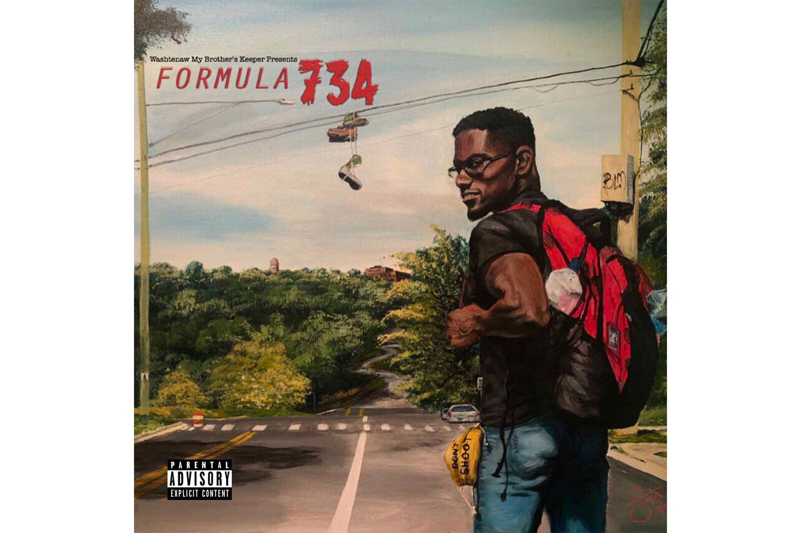 "Formula 734" album art.