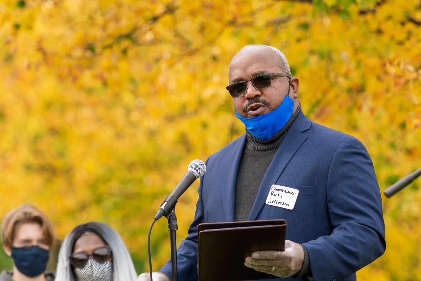 Washtenaw County Commissioner Ricky Jefferson.
