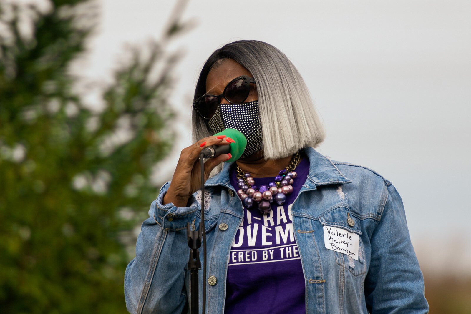 Event emcee Valerie Kelley-Bonner.