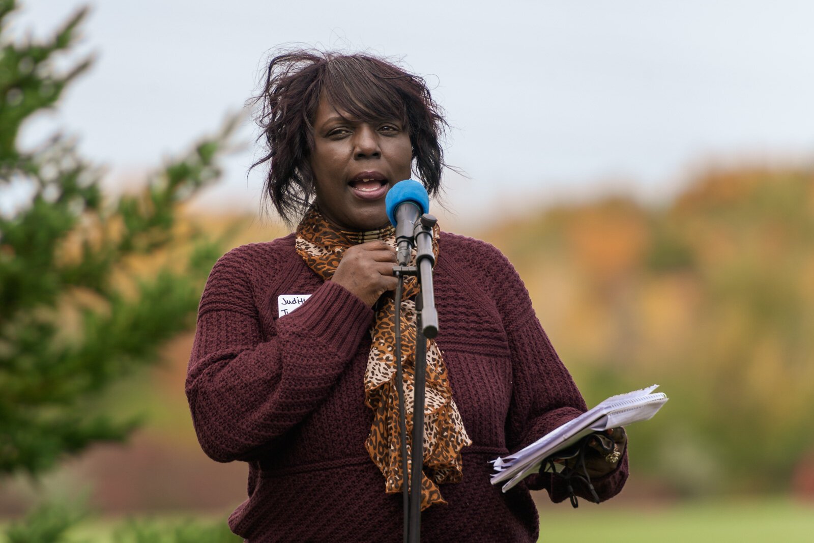 Panelist Judith Thurman.