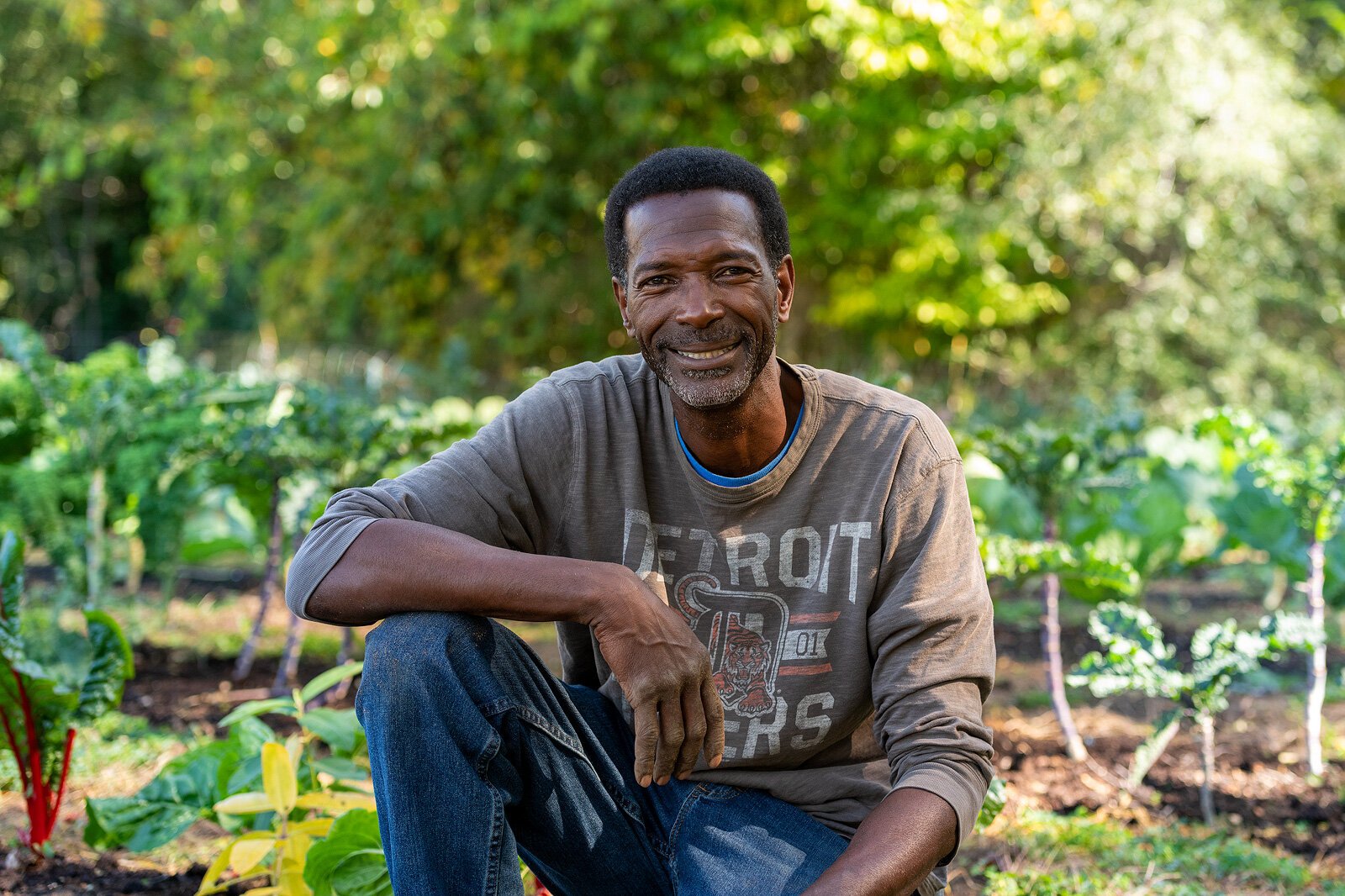 We The People Opportunity Farm founder Melvin Parson.