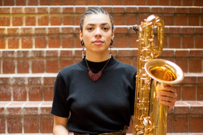 Detroit baritone saxophonist Kaleigh Wilder will open Edgefest's next online performance on Nov. 20.