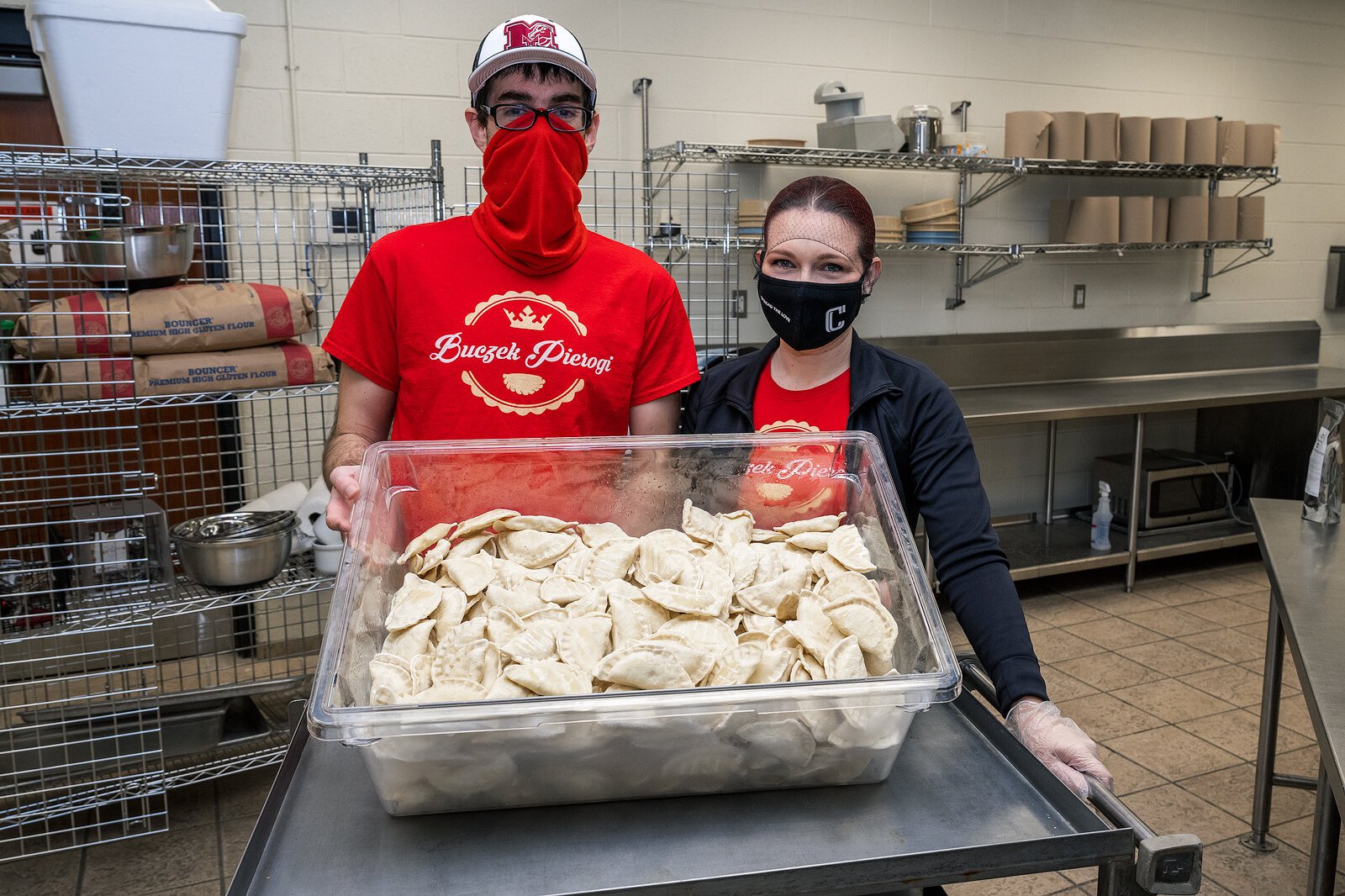 Joanna and Josh Morlan of Buczek Pierogi.