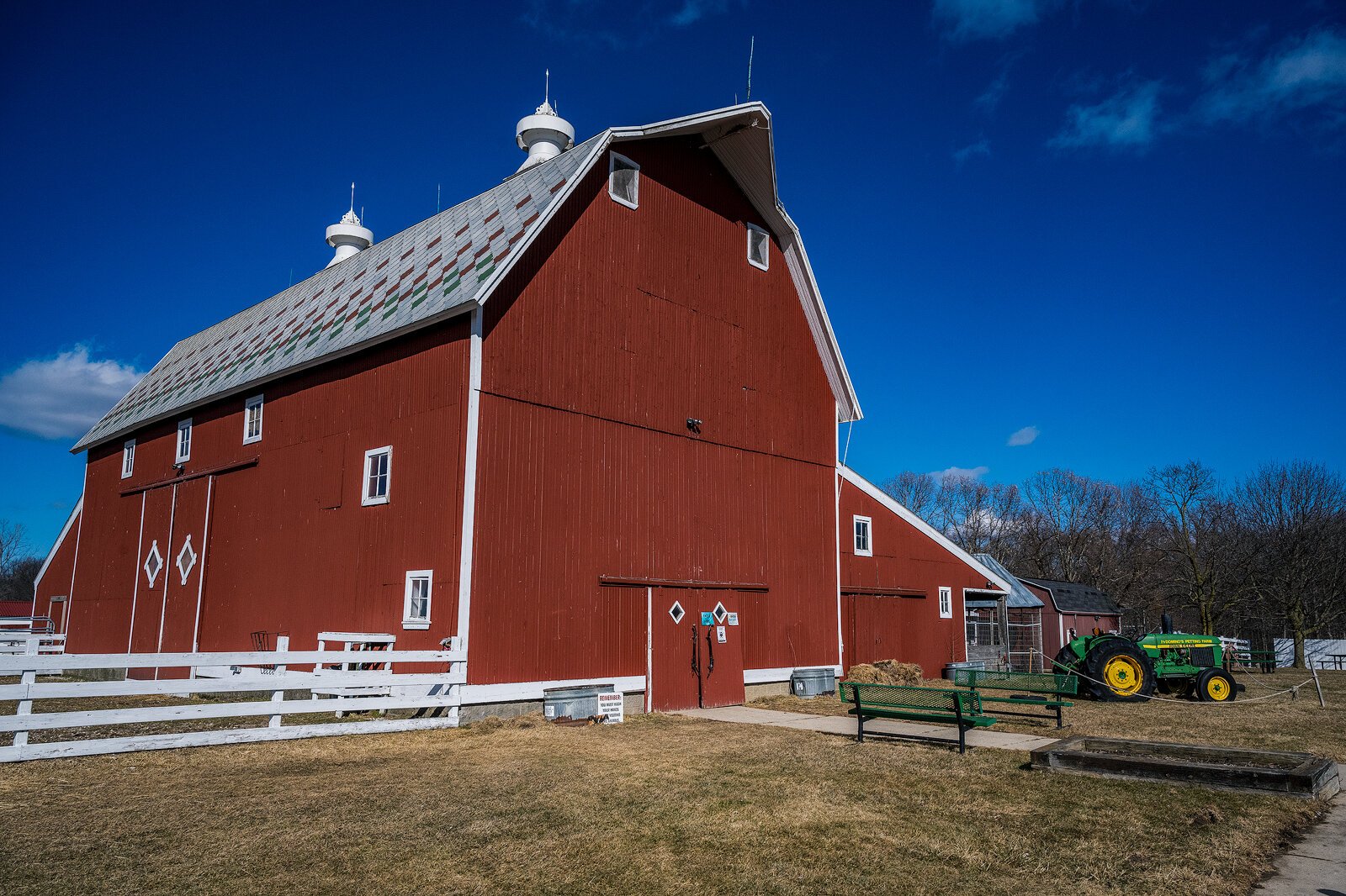 The Petting Farm at Domino's Farms.