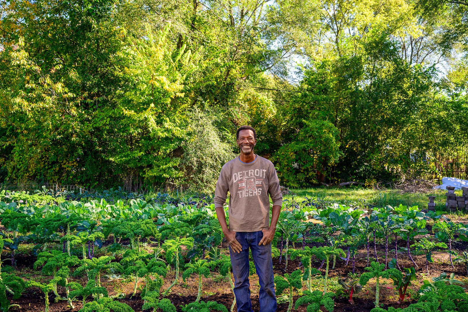 We The People Opportunity Farm founder Melvin Parson.