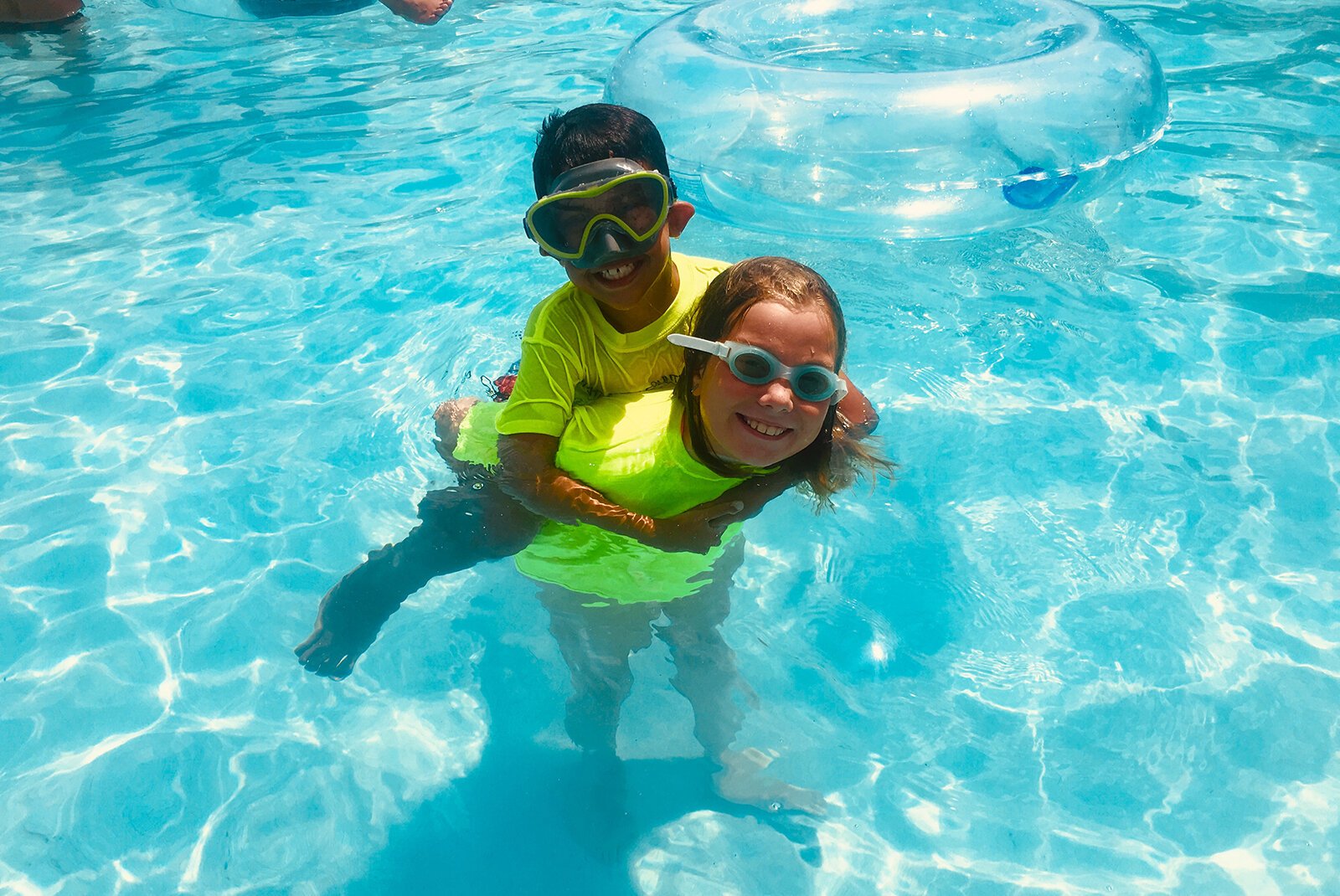 Participants in Washtenaw County's Rolling Hills Day Camp in 2019.