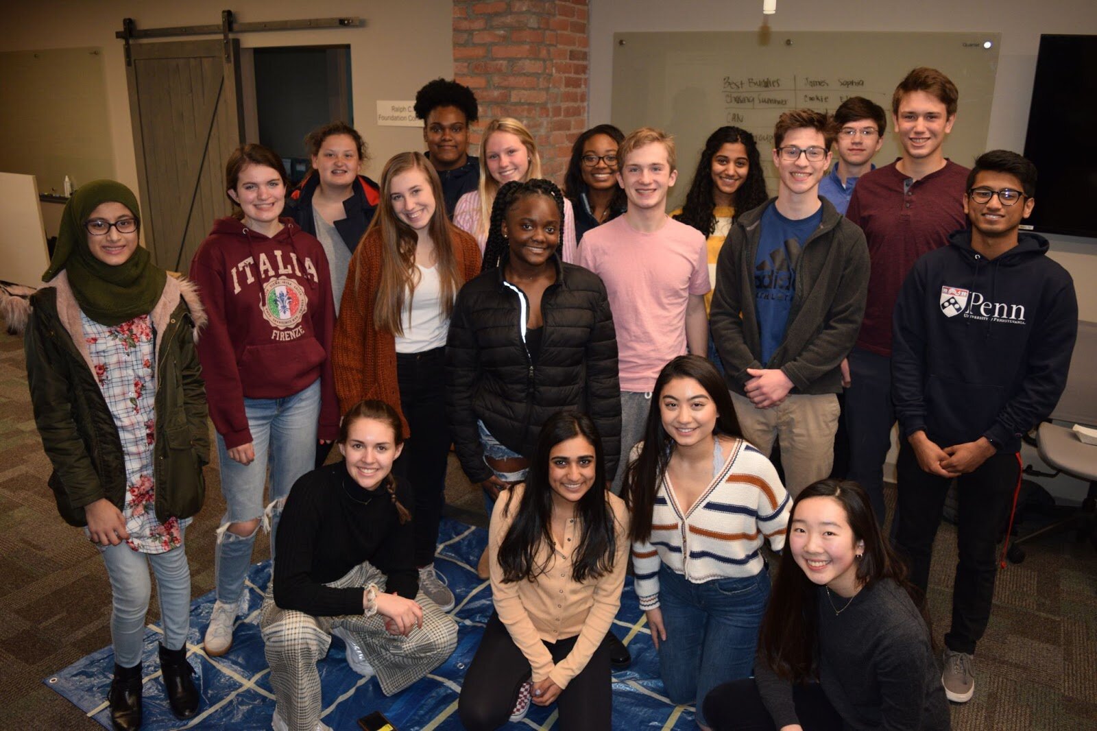 Members of the Ann Arbor Area Community Foundation Youth Council.