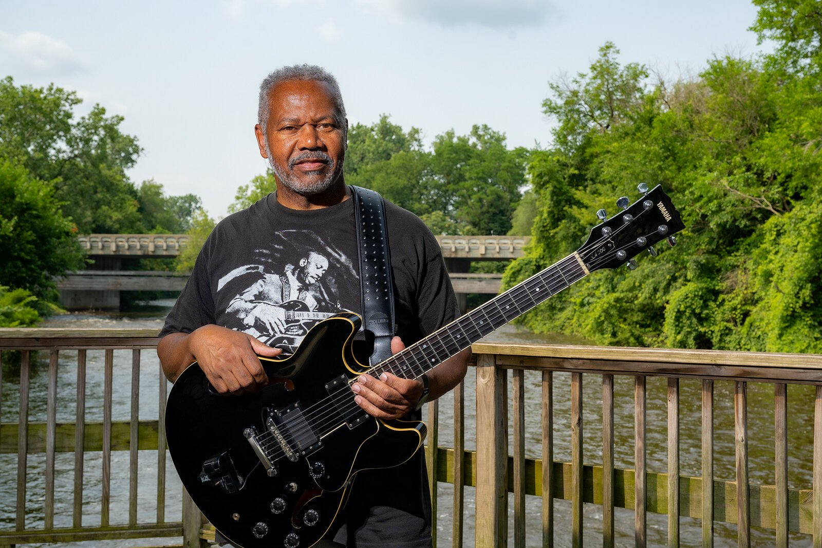 John E. Lawrence at Riverside Park.