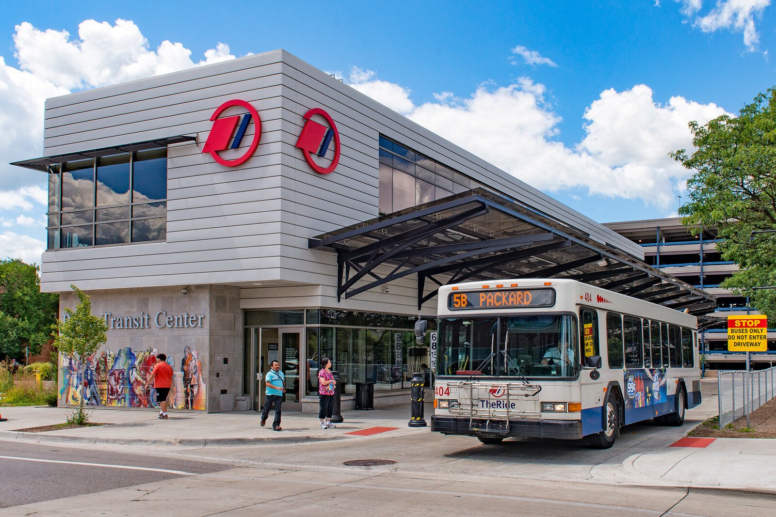 Blake Transit Center in Ann Arbor.