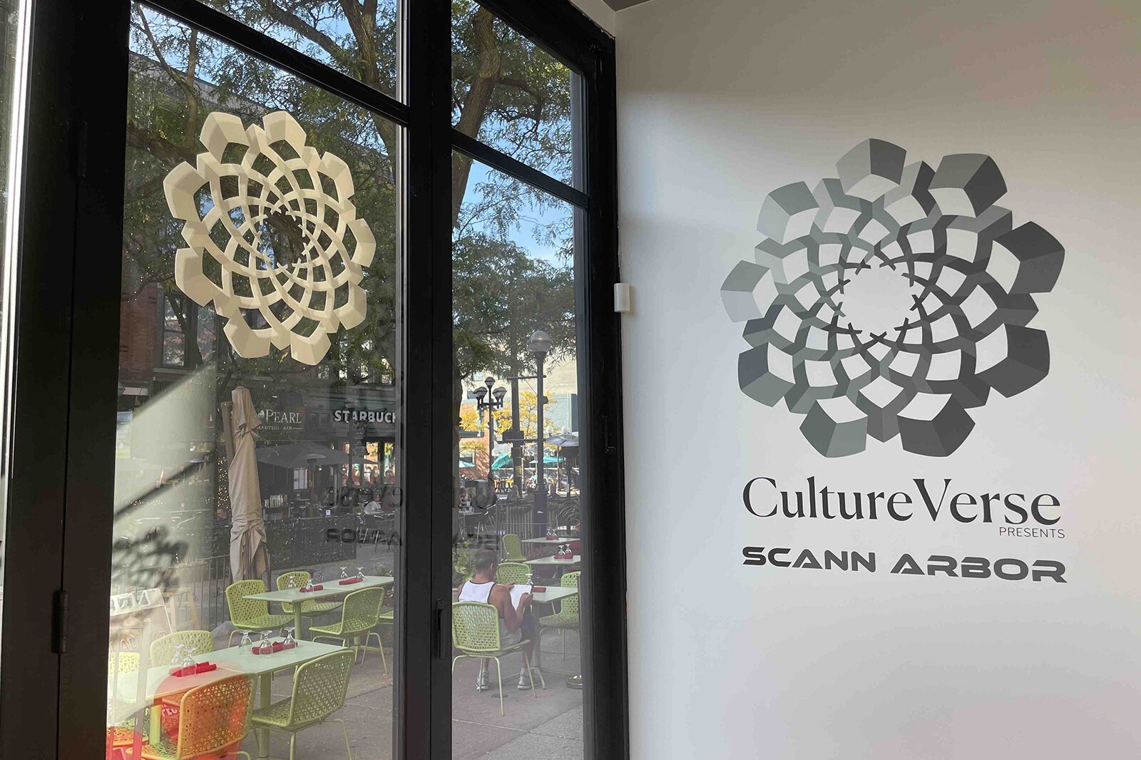 CultureVerse Gallery's new location in downtown Ann Arbor.