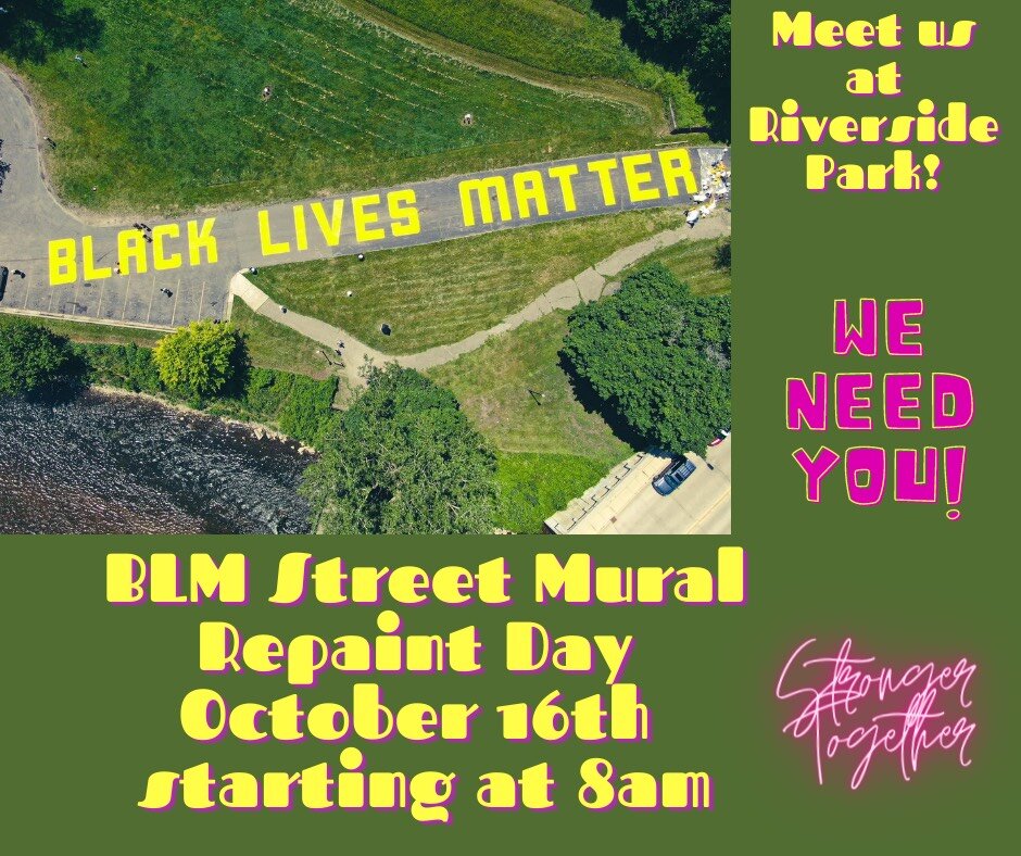Flyer for repainting event