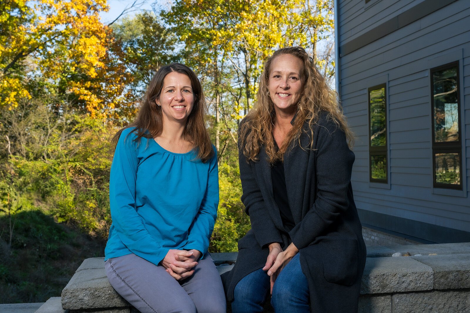 Ozone House's Associate Director Pam Cornell-Allen and Director of Youth and Family Services Heather Brown.