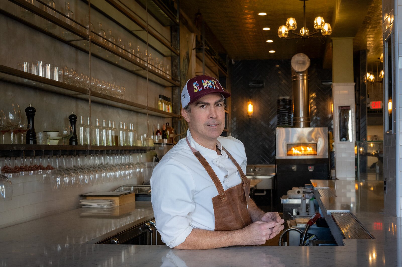 Richard Muszynski at C. King & Co. Cafe.