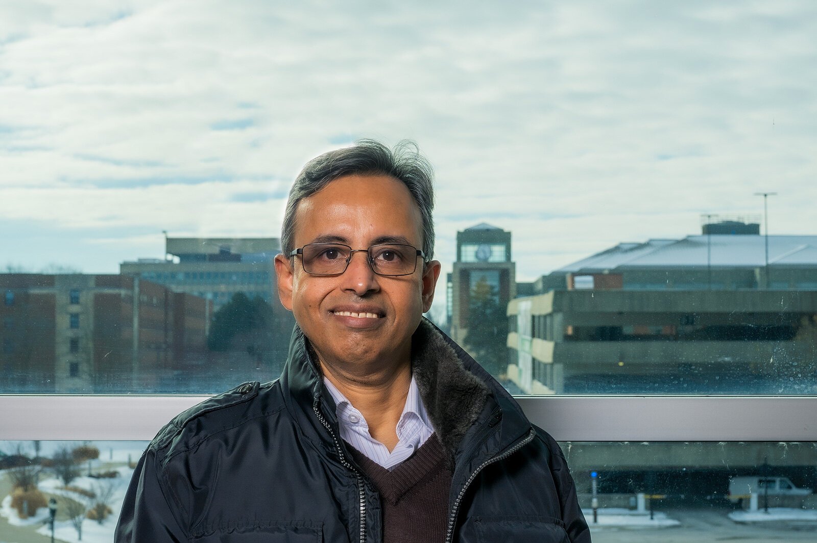 Director of EMU's Center for Entrepreneurship Sanjib Chowdhury.