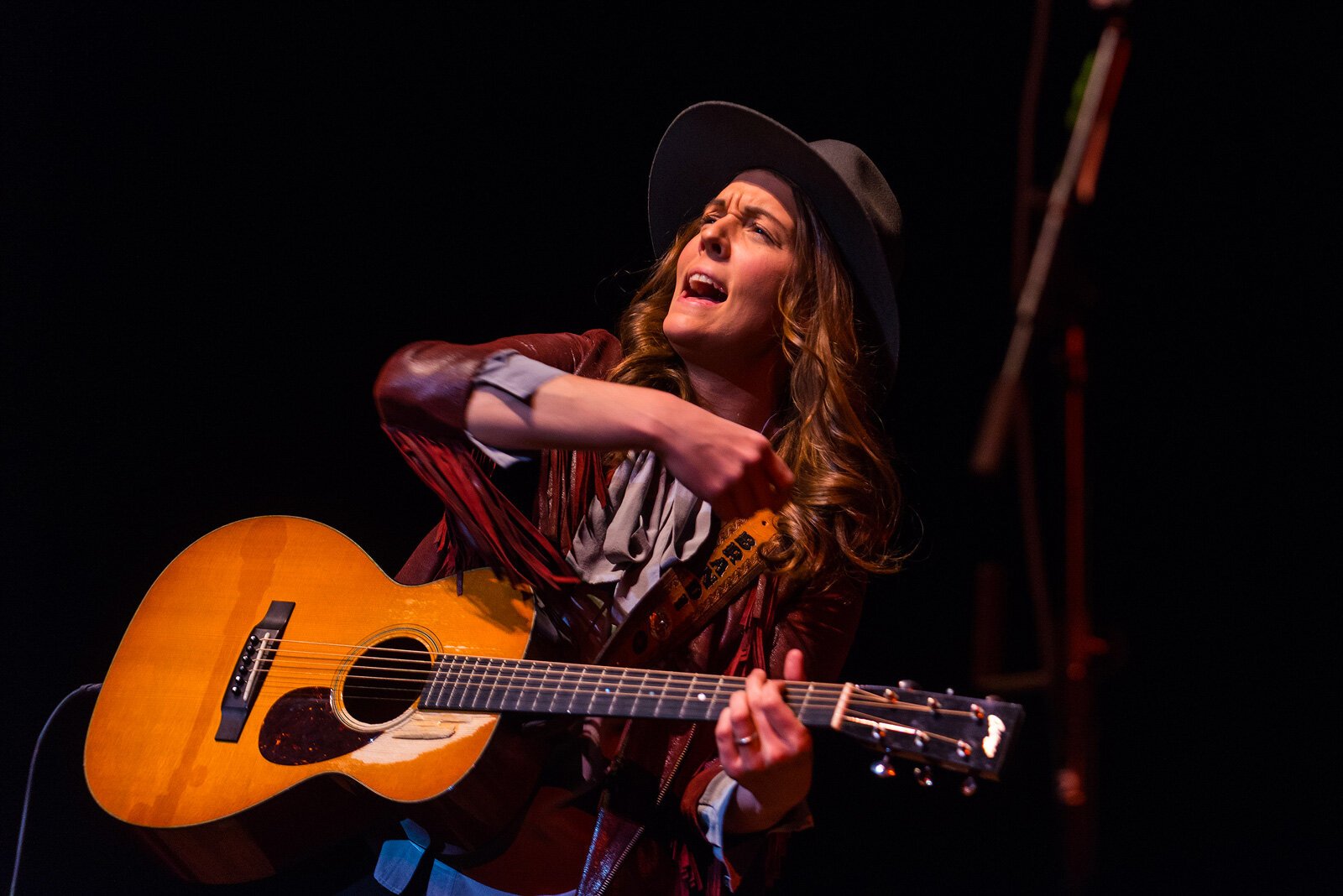 Brandi Carlile at the 2015 Ann Arbor Folk Festival.