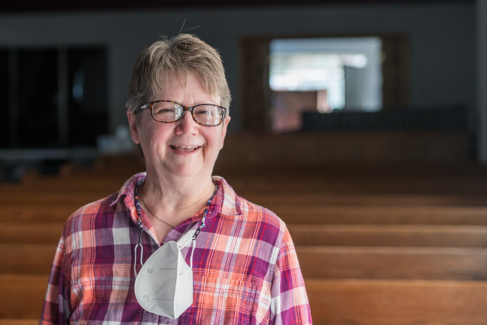 Bunny Arbaugh at St. Mark Lutheran Church.