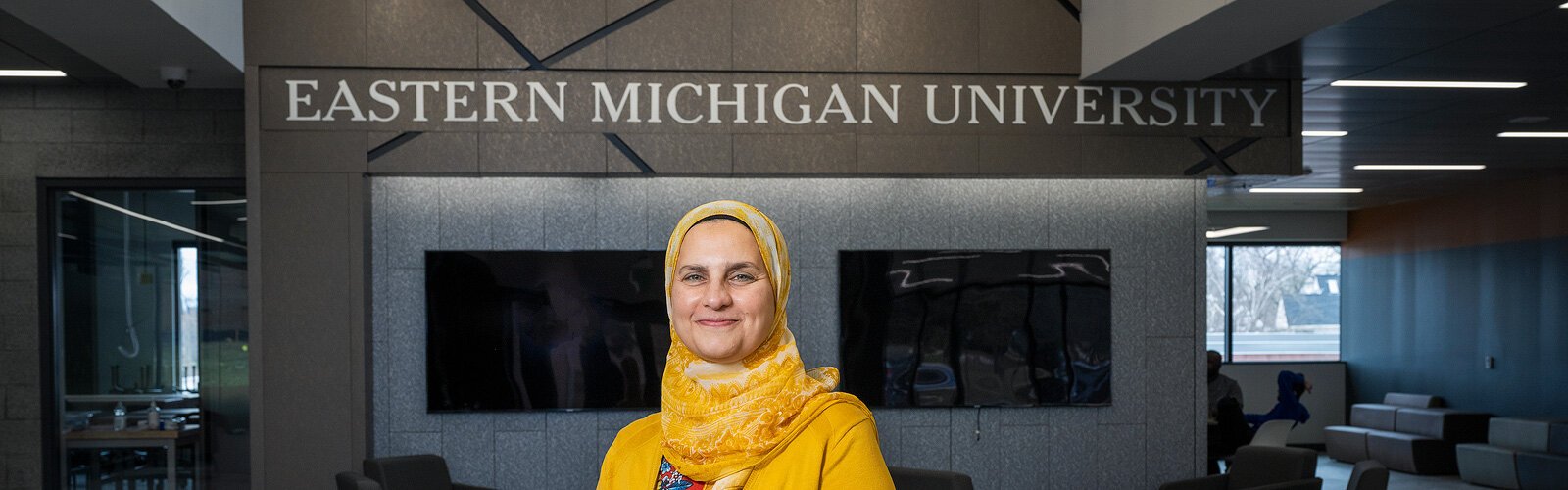 Eastern Michigan University's Digital Divas program director Bia Hamed.