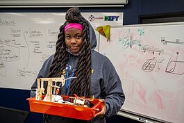 UniteSTEM student Brooklynn Peterson.