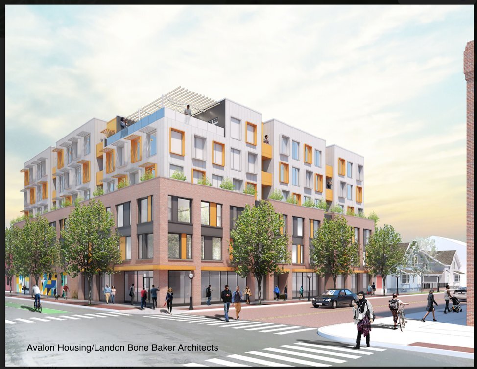 A rendering of the proposed development at 121 E. Catherine St.