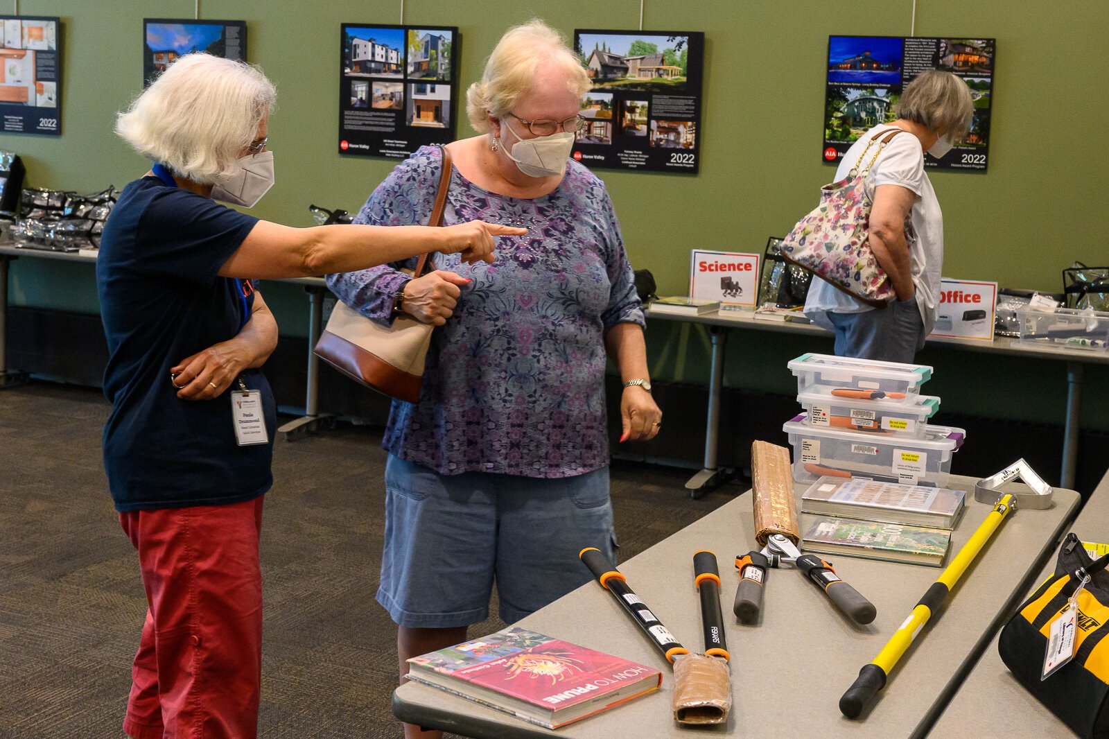 "Thing-o-Rama" event at the Ypsilanti District Library to introduce the Library of Things.