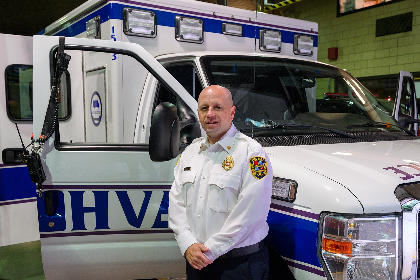 Ann Arbor Fire Department Fire Chief Mike Kennedy.