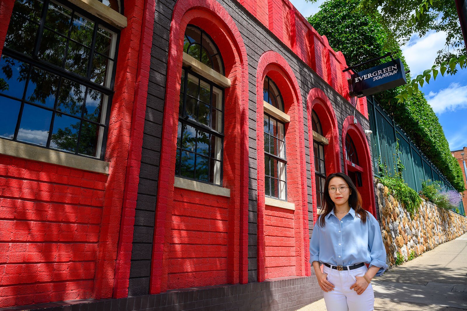 Lin Chu at Evergreen Restaurant's downtown Ann Arbor location.