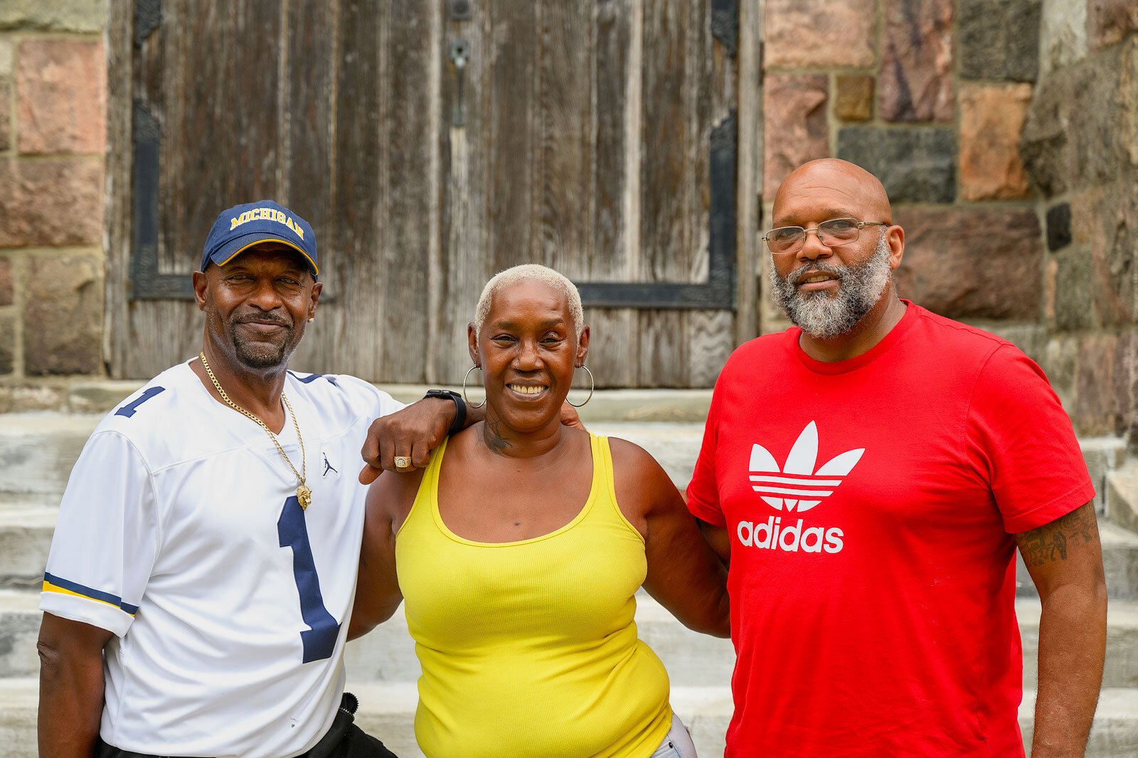 Billy Cole, Jeannette Hadden, and Bryan Foley of Supreme Felons.