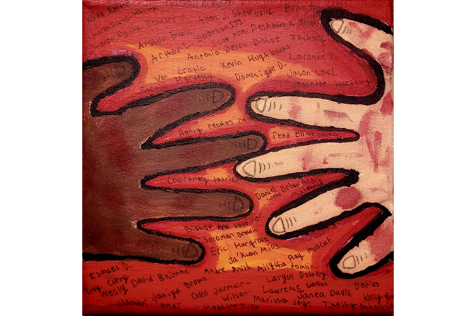 "The Hands of the Named" by Elleona Ragland.