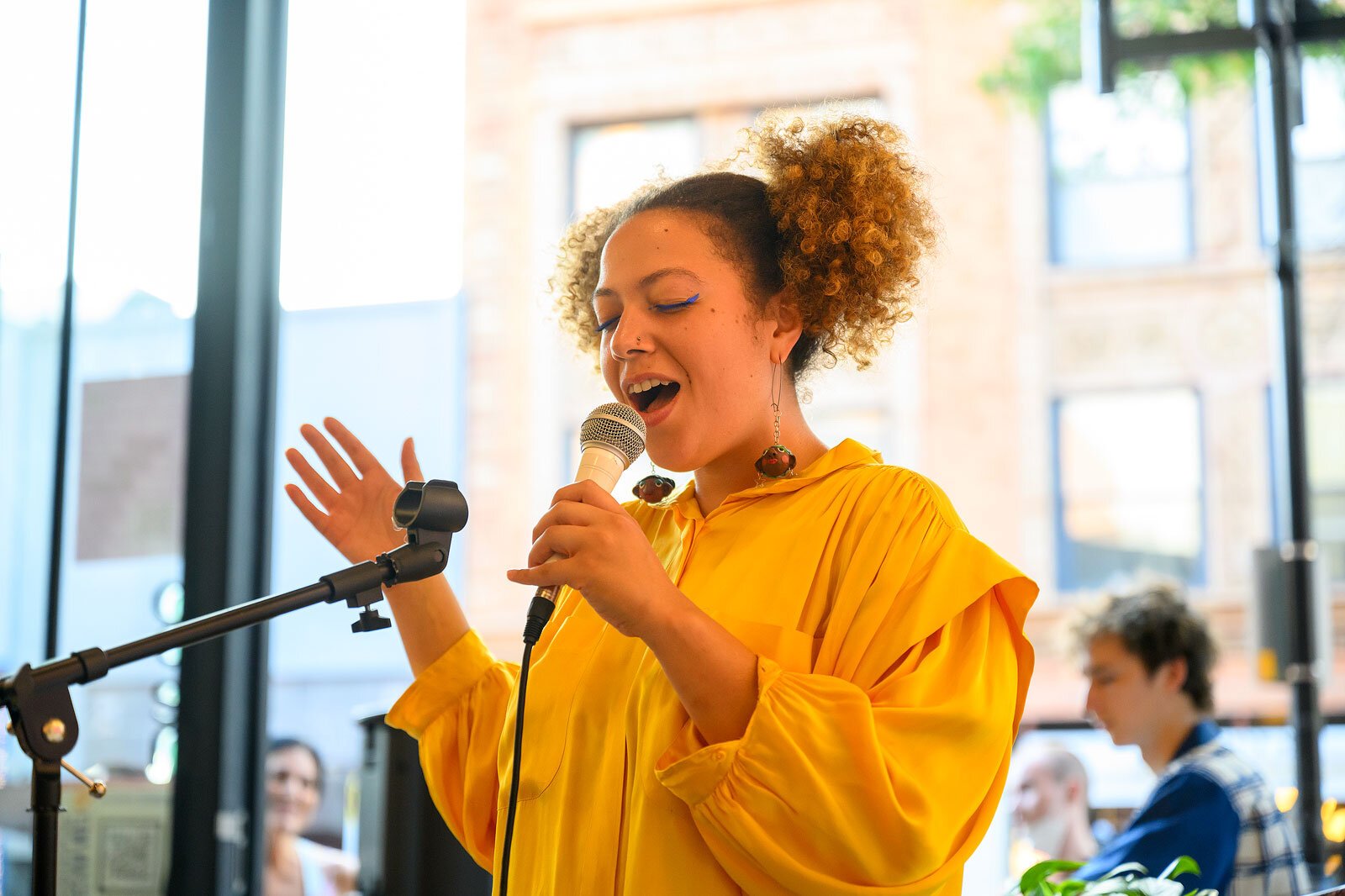 Na performing at the Say Yes Fest opening at CultureVerse.