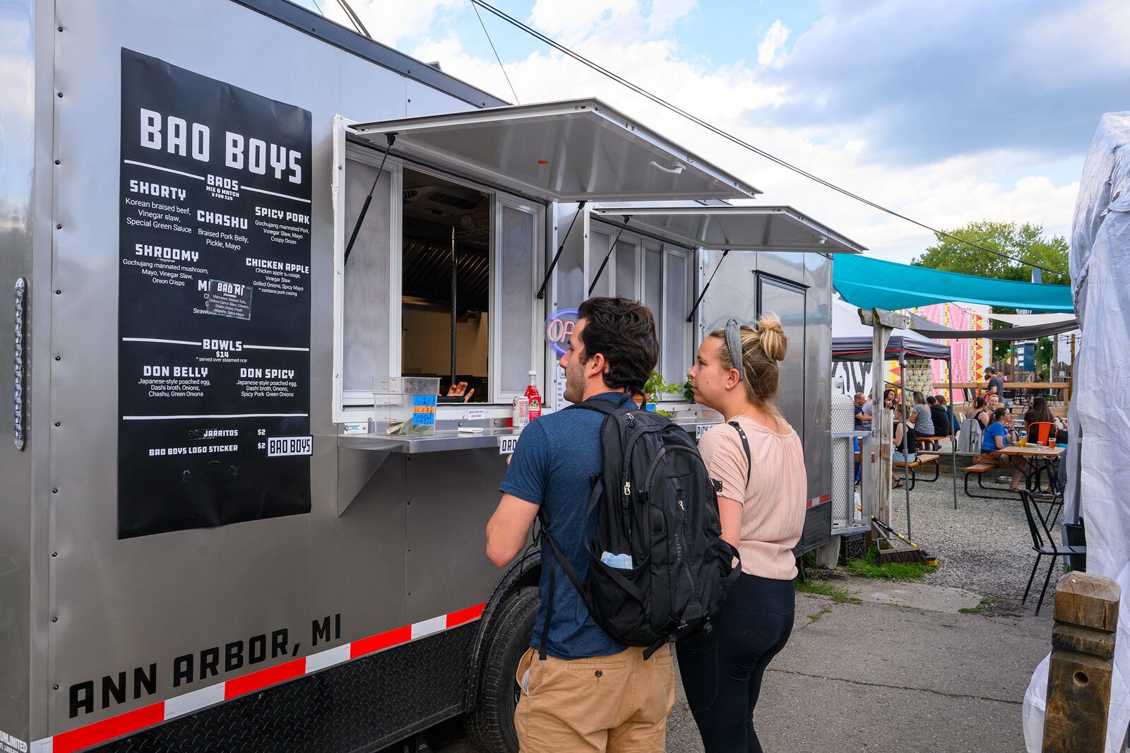 The Bao Boys food truck at York.