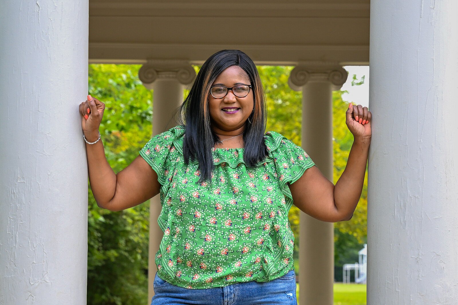 Ann Arbor African-American Downtown Festival Coordinator Teesha Montague.