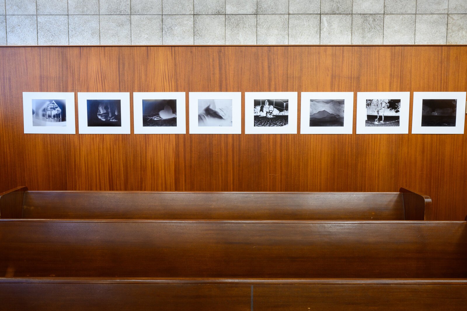 The RE:CLAIM Project exhibit being installed at the Washtenaw County Courthouse.