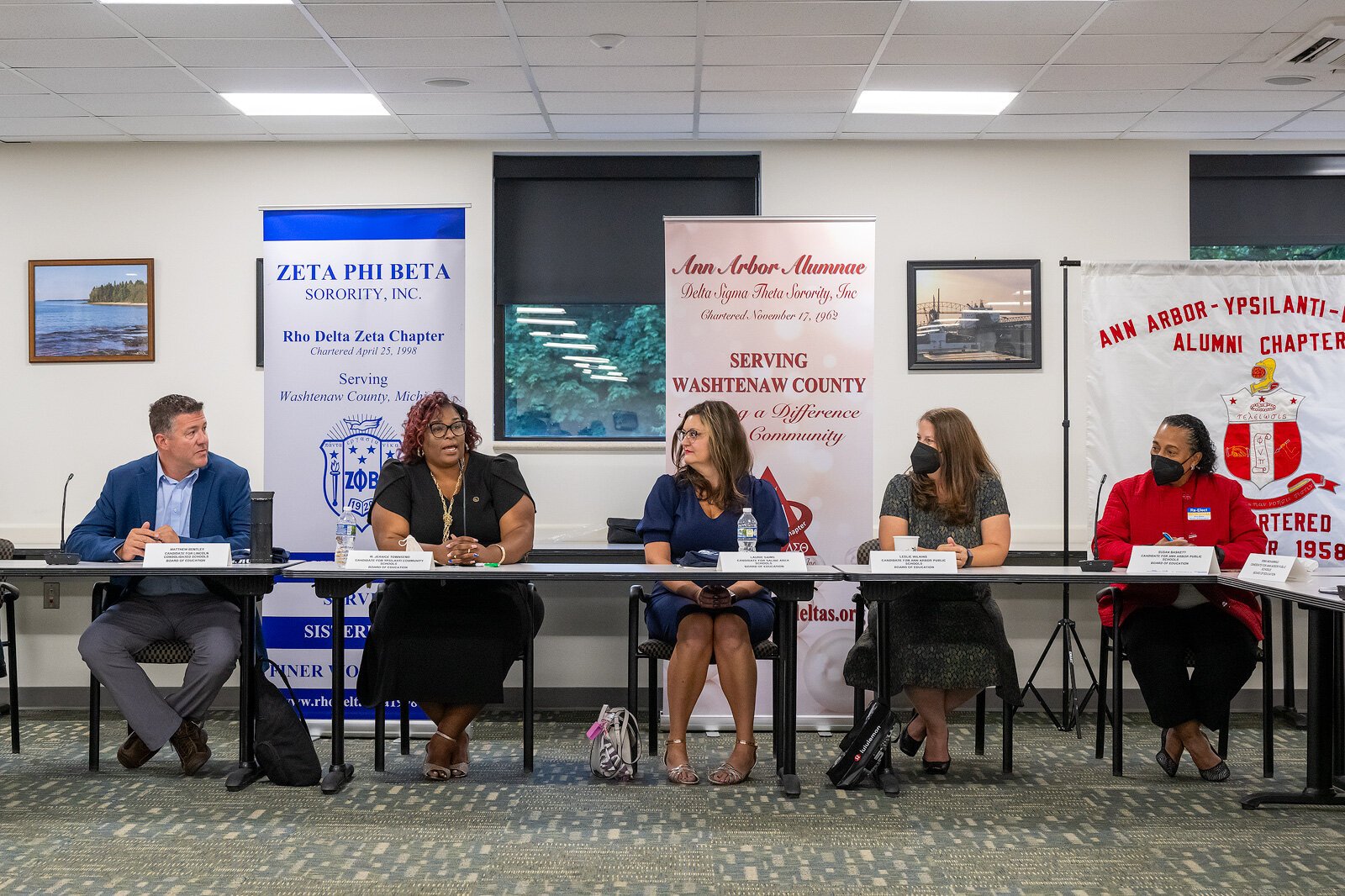 The Divine Nine's Washtenaw County School Board Candidates' Forum.