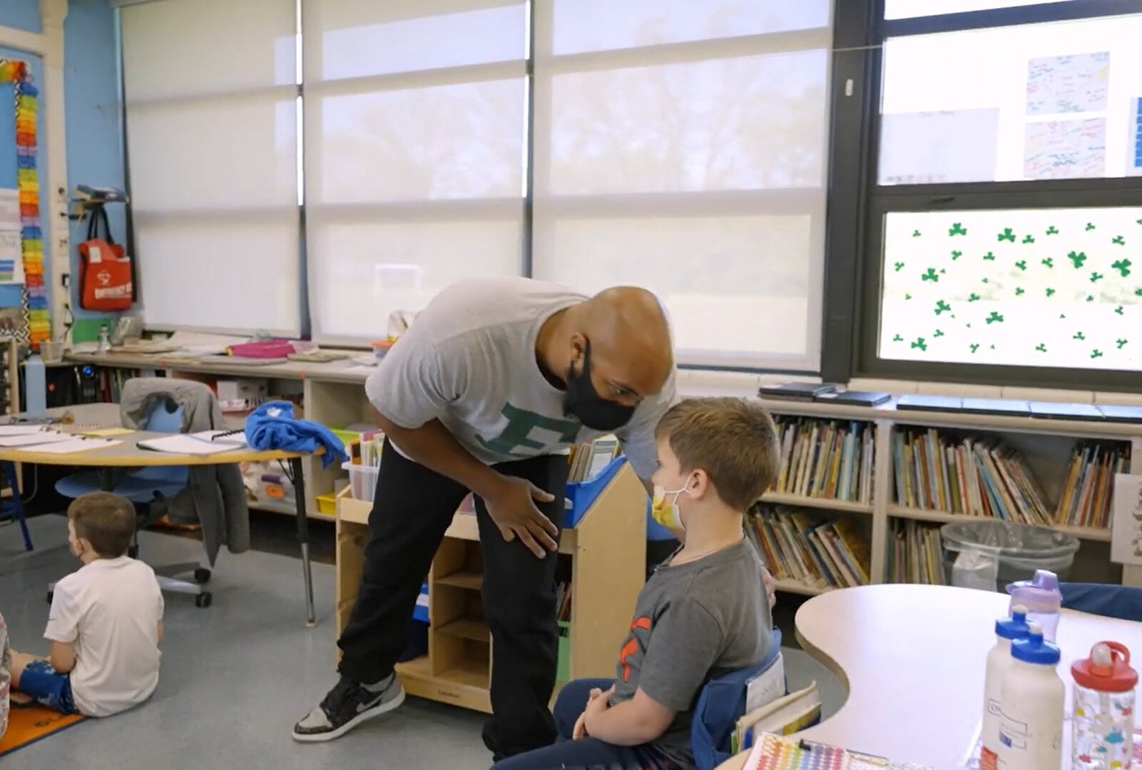 Parapro and Ypsilanti resident Justin Harper is participating in a new program to gain his teaching certificate.