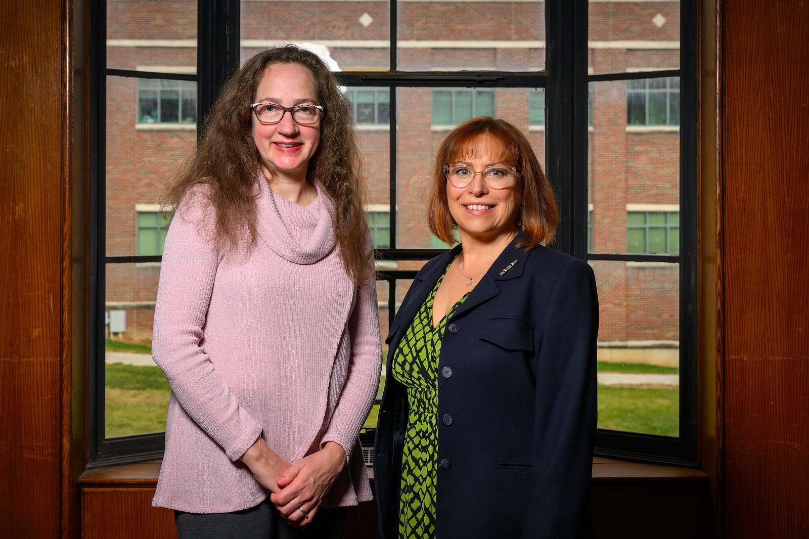 ECA Principal Dr.Ellen Fischer and ECA Assistant Principal Michelle Peet.