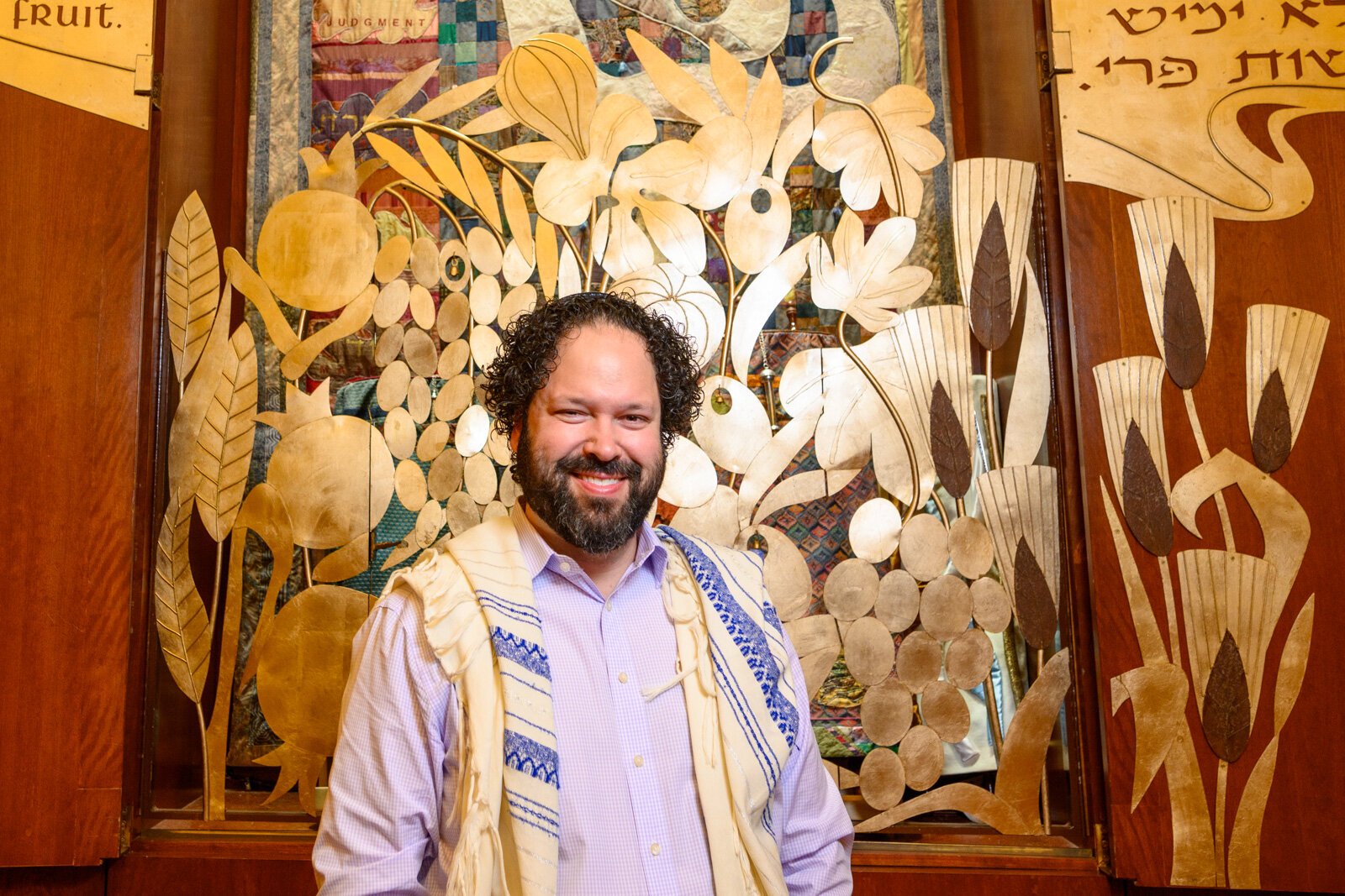 Rabbi Josh Whinston of Temple Beth Emeth.