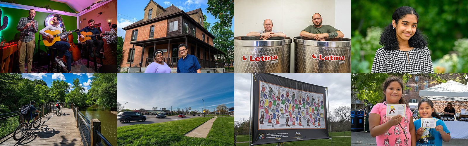 Images representing a few of the things our staffers are most excited for in Washtenaw County in 2023.