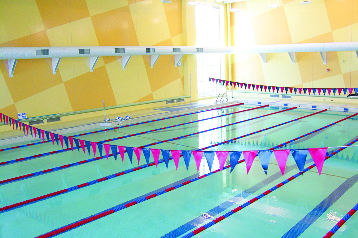 The Ann Arbor YMCA Aquatics Center.